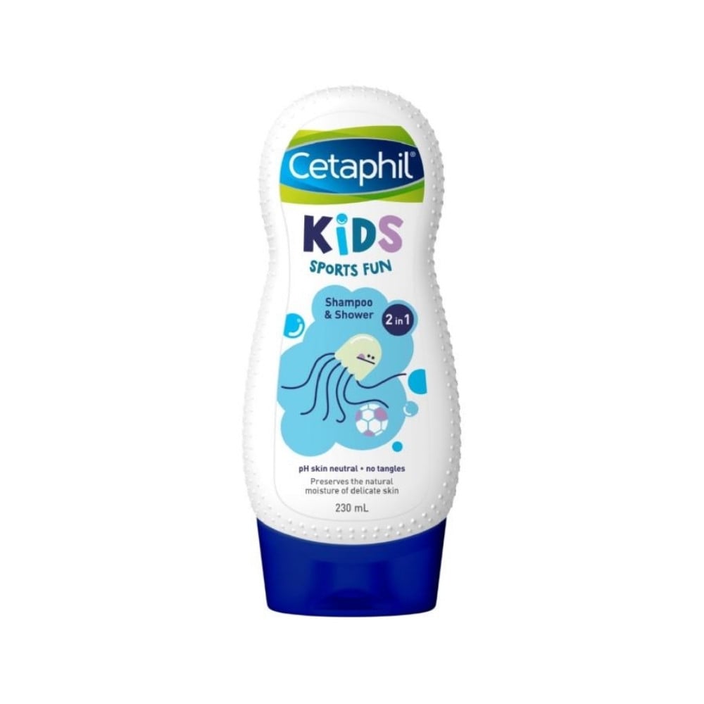Cetaphil Kids Sports Fun 2 In 1 Shampoo And Shower 